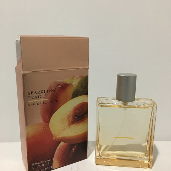 BATH & BODY WORKS LUXURIES SPARKLING PEACH EDT 1.7 fl. oz NEW! - Picture 2 of 3